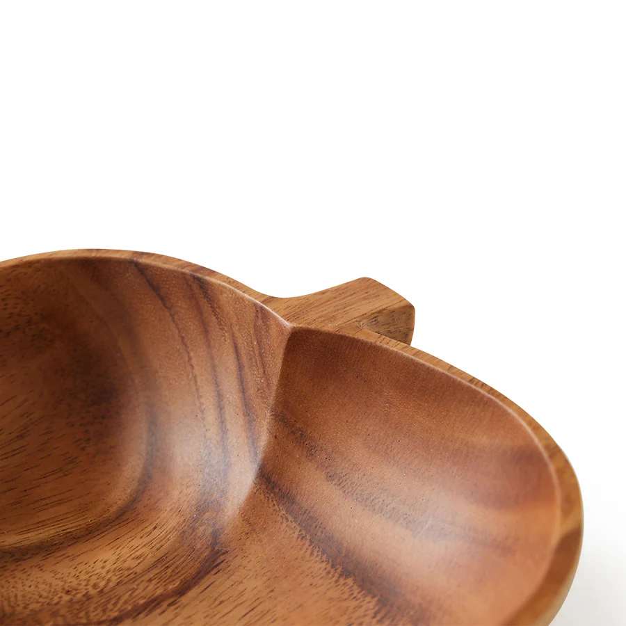 HKliving® - Acacia Bowl - Apple - Image 9
