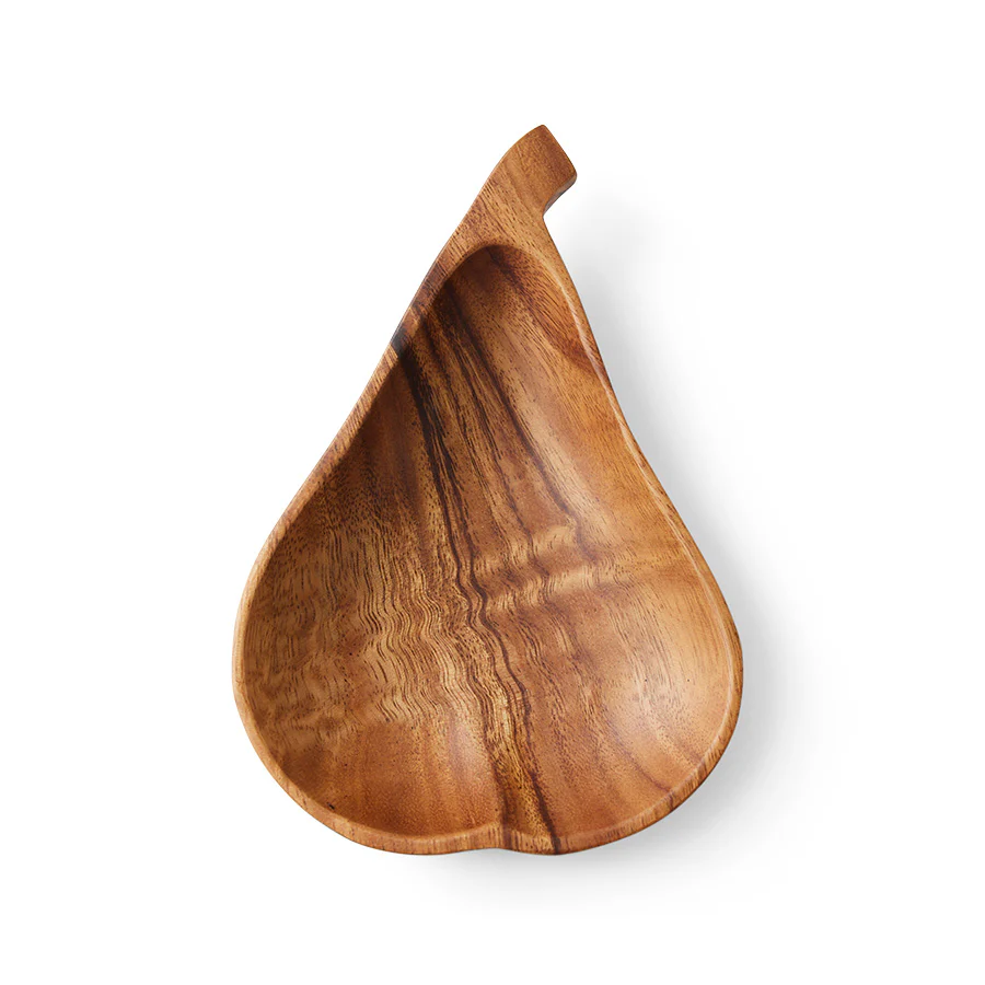 HKliving® - Acacia Bowl - Pear - Image 7