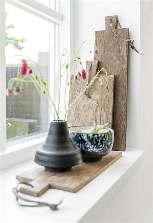 HKliving® - Breadboard - Teak - Rectangular - Image 3