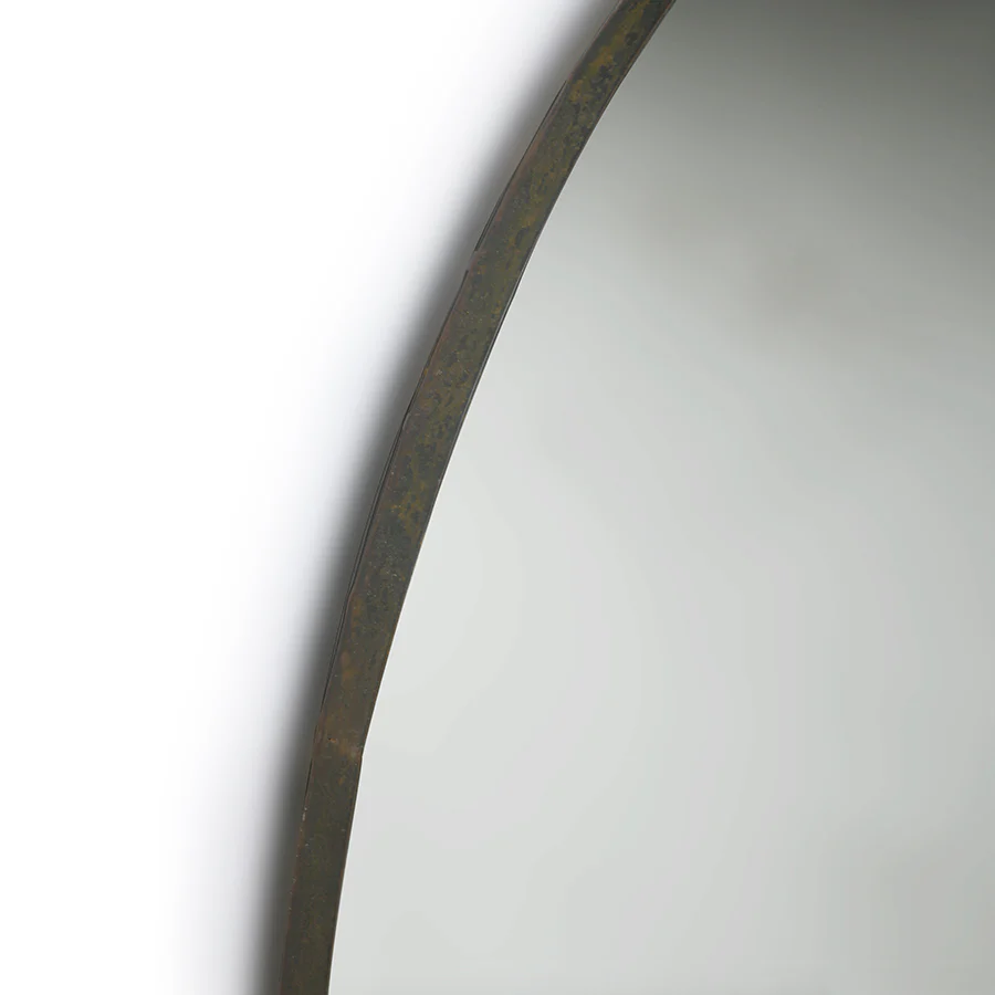 HKliving® - Mirror - Round - Metal Frame - 120cm - Image 3