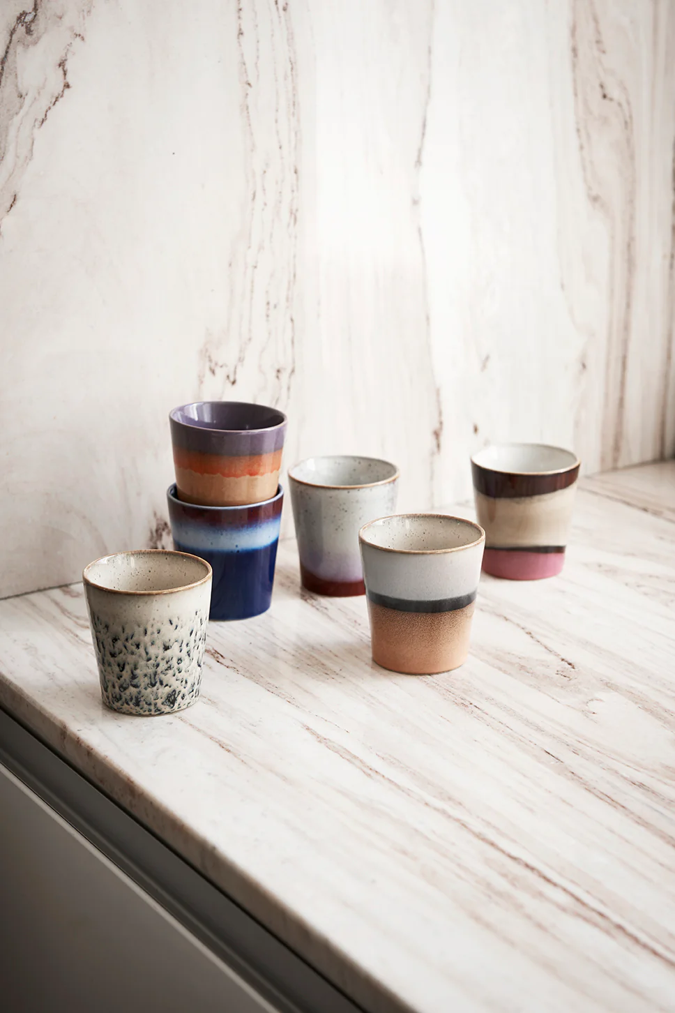 HKliving® 70s Ceramics - Coffee Mug - Frost - Image 2