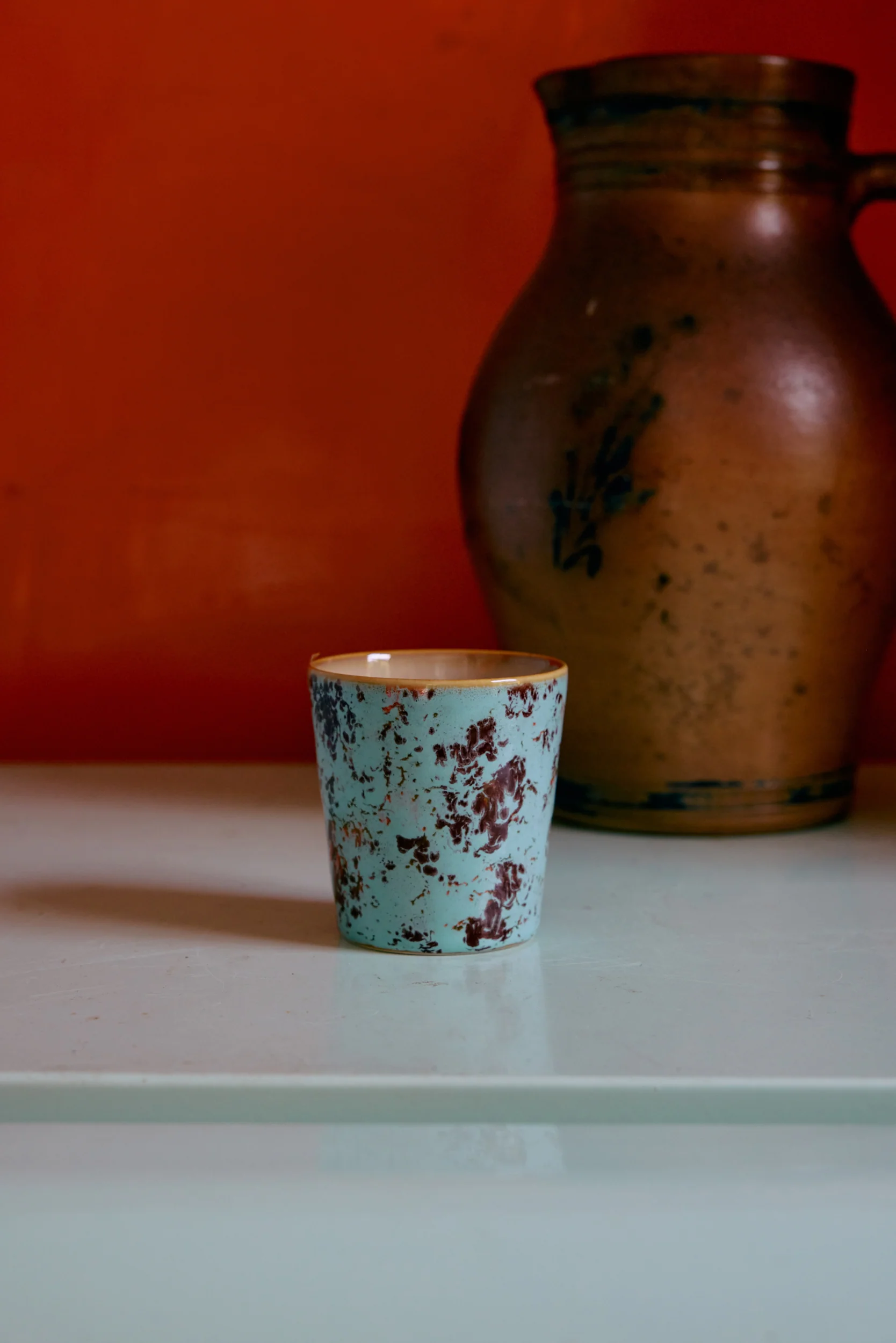 HKliving® 70s Ceramics - Coffee Mug - Patina - Image 3