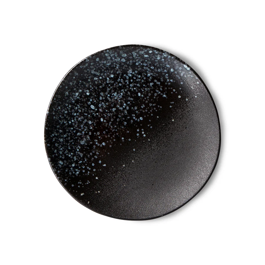 HKliving® 70s Ceramics - Dessert Plate - Stars - Set Of 2 - Image 3