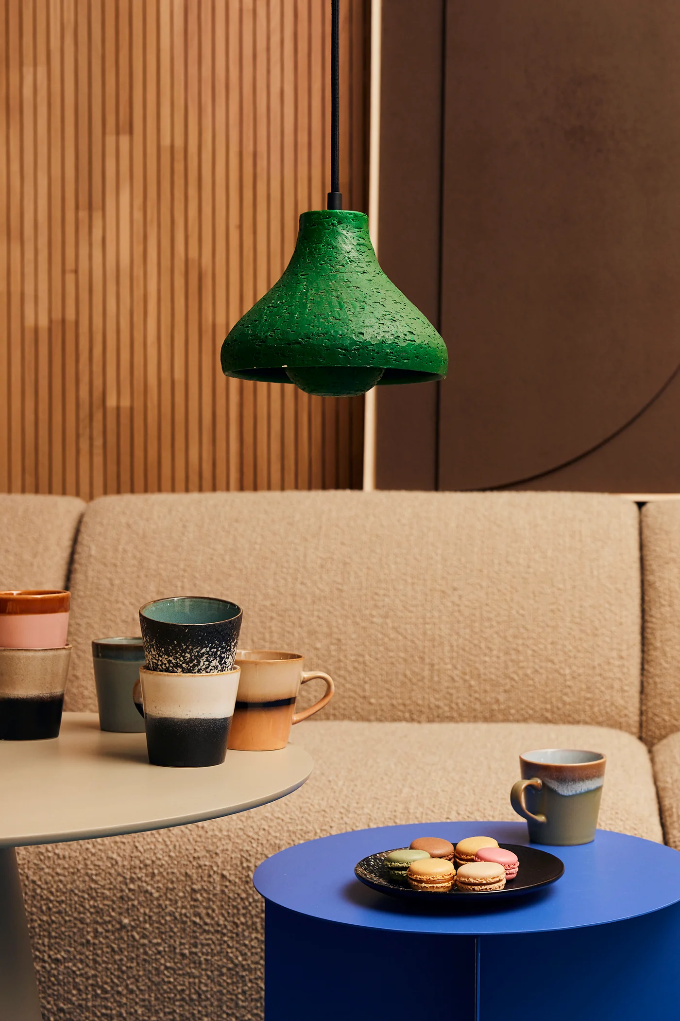 HKliving® 70s Ceramics - Dessert Plate - Stars - Set Of 2 - Image 6