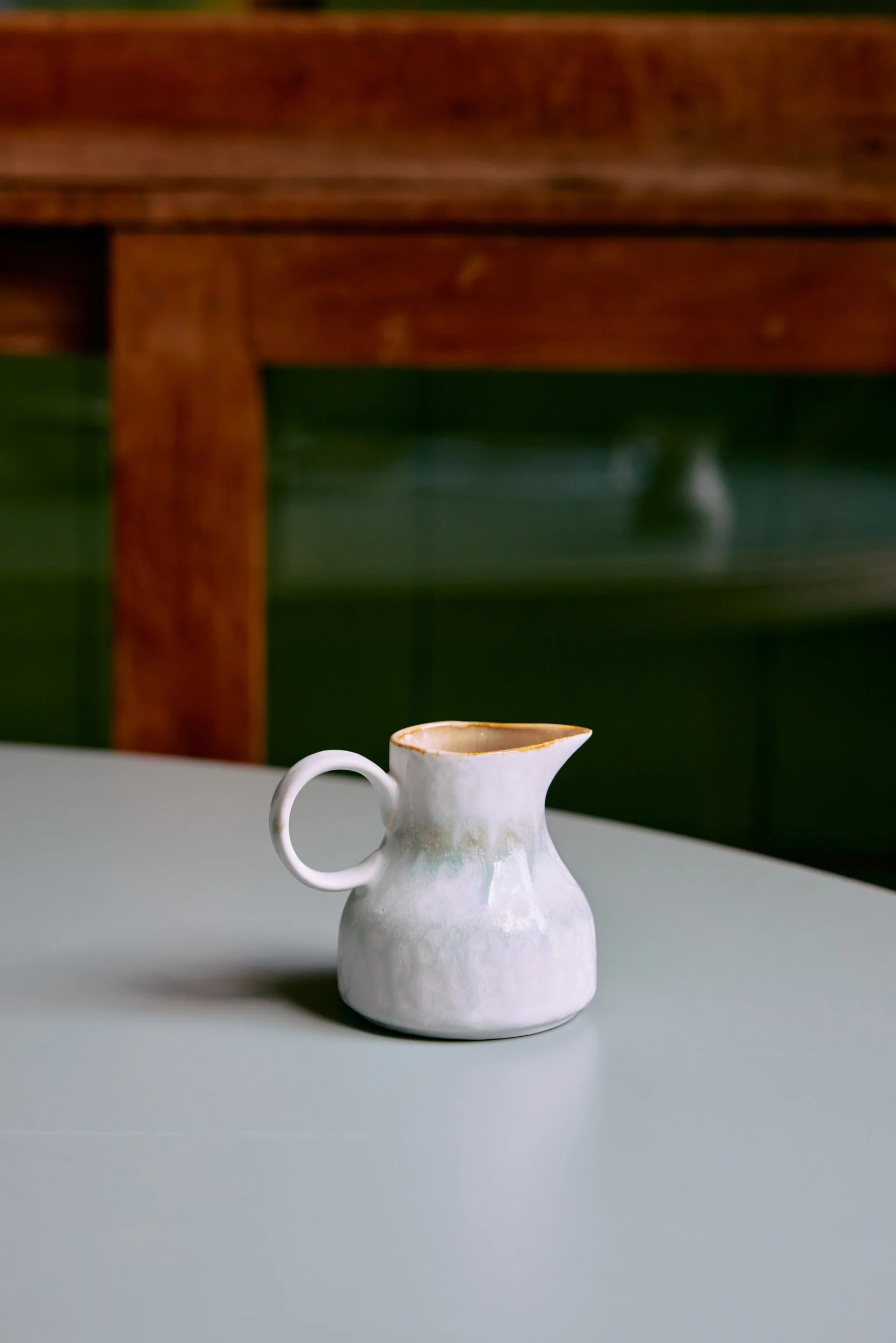 HKliving® 70s Ceramics - Milk Jug - Petal - Image 2