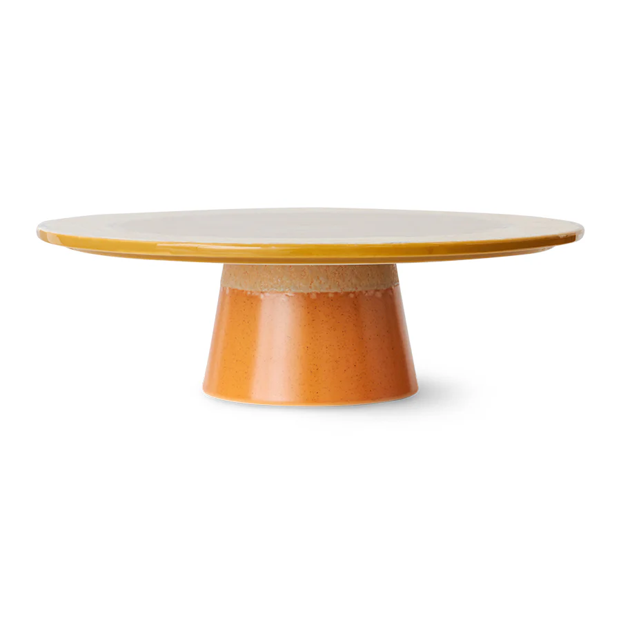 HKliving® 70s Ceramics - Plateau - Papaya