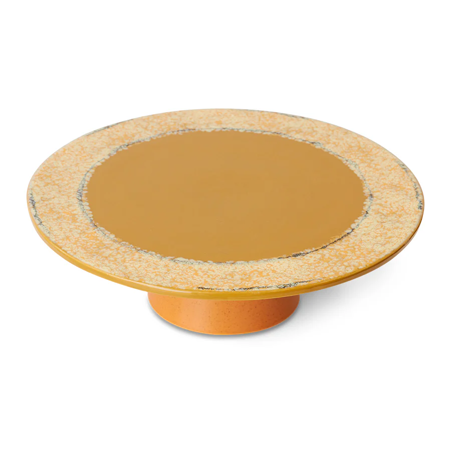 HKliving® 70s Ceramics - Plateau - Papaya - Image 2