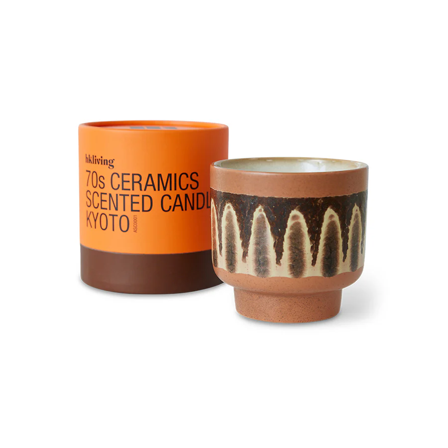 HKliving® 70s Ceramics - Scented Candle - Kyoto - Image 4