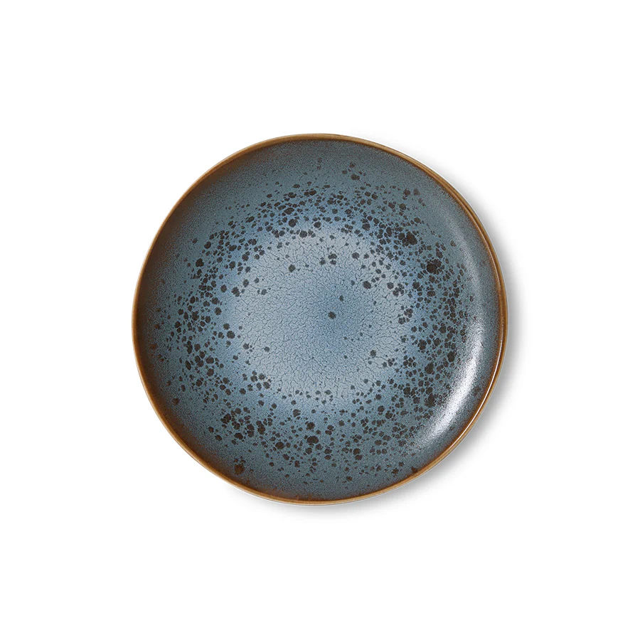 HKliving® 70s Ceramics - Side Plate - Mineral - Set Of 2 - Image 4