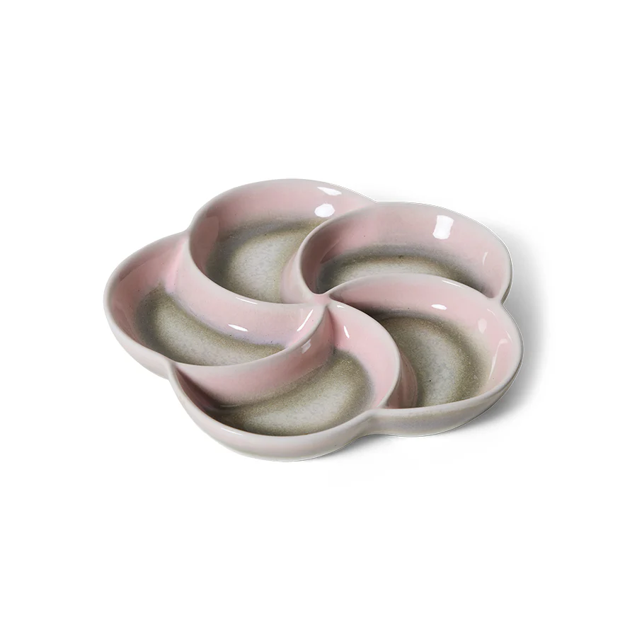 HKliving® 70s Ceramics - Snack Tray - Muse - Image 2