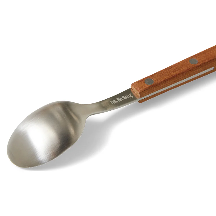 70s Cutlery - Dessert Spoon - Wooden - Image 2