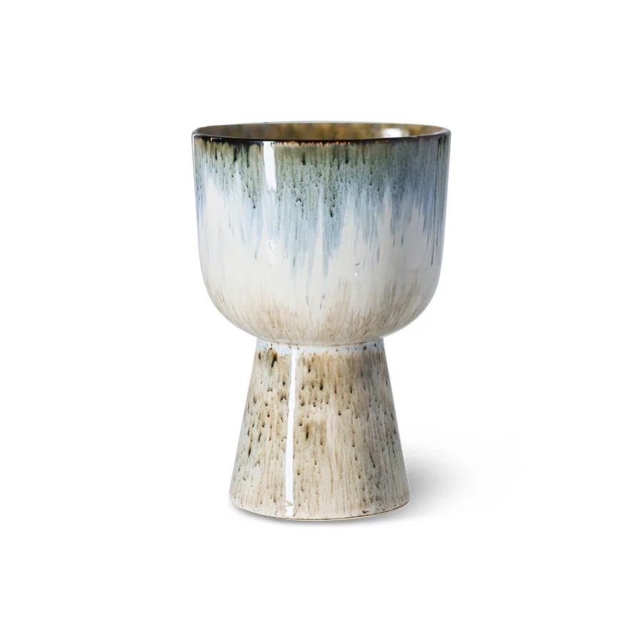 HKliving® - Flower Pot - Retro - Glacier