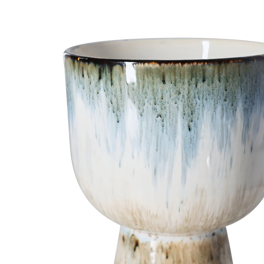 HKliving® - Flower Pot - Retro - Glacier - Image 3