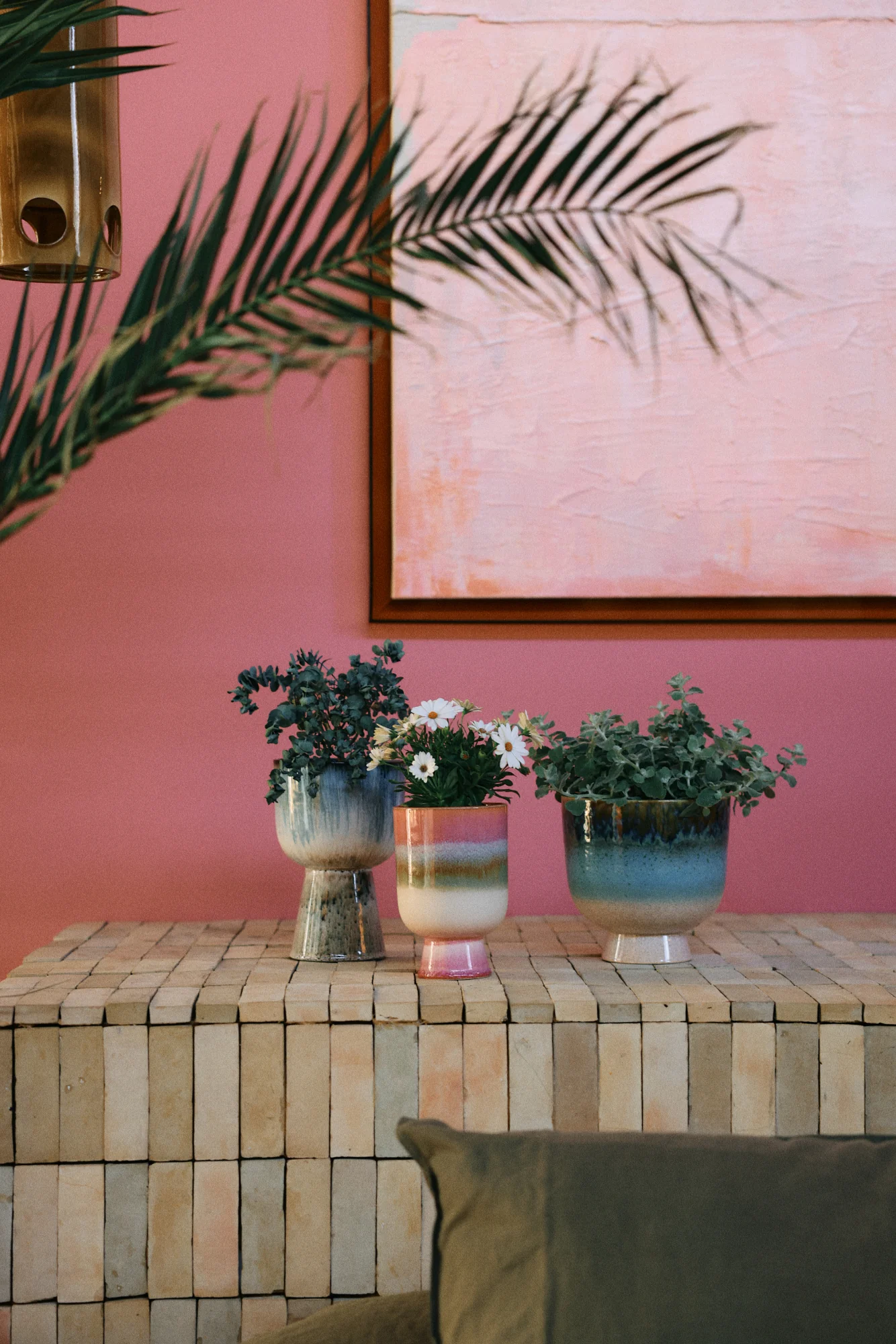 HKliving® - Flower Pot - Retro - Glacier - Image 5