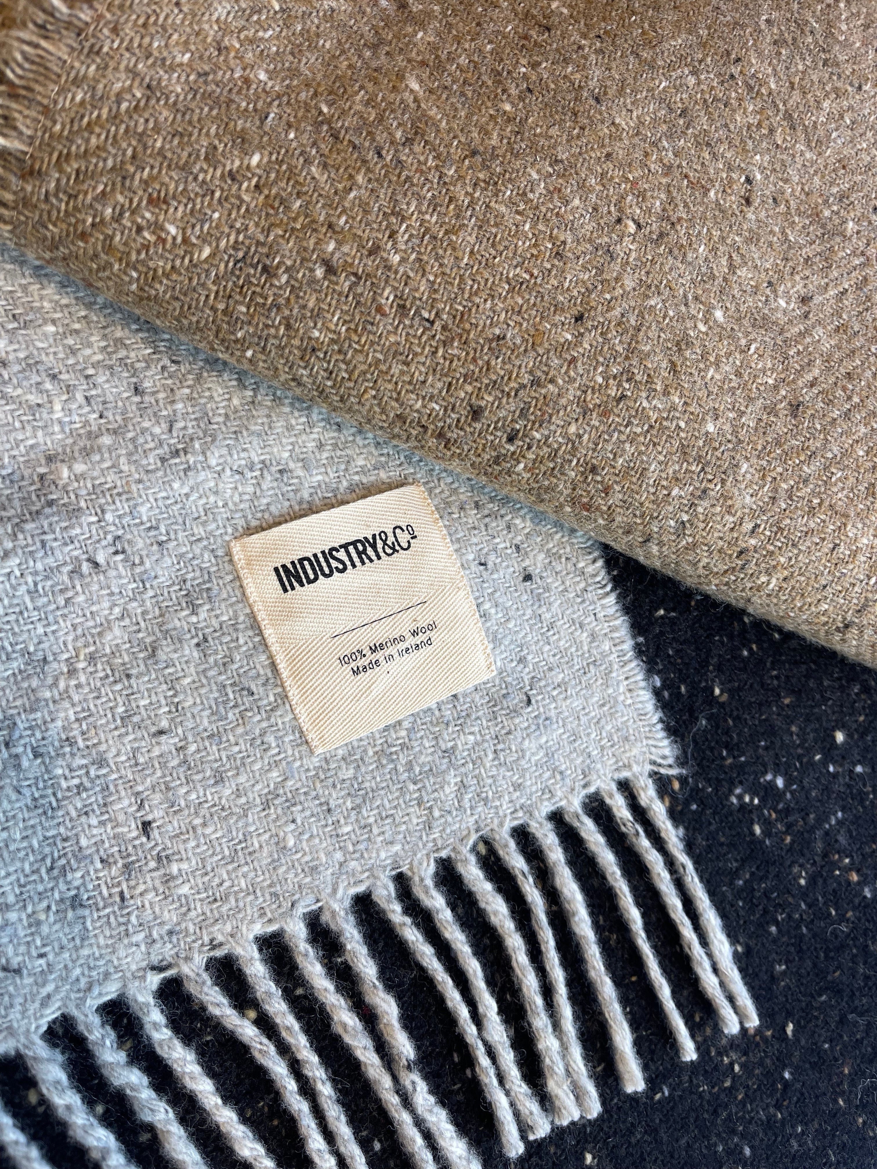 Industry X Mc Nutts - Irish Lambswool - Speckled Arthonia Tweed - Image 2