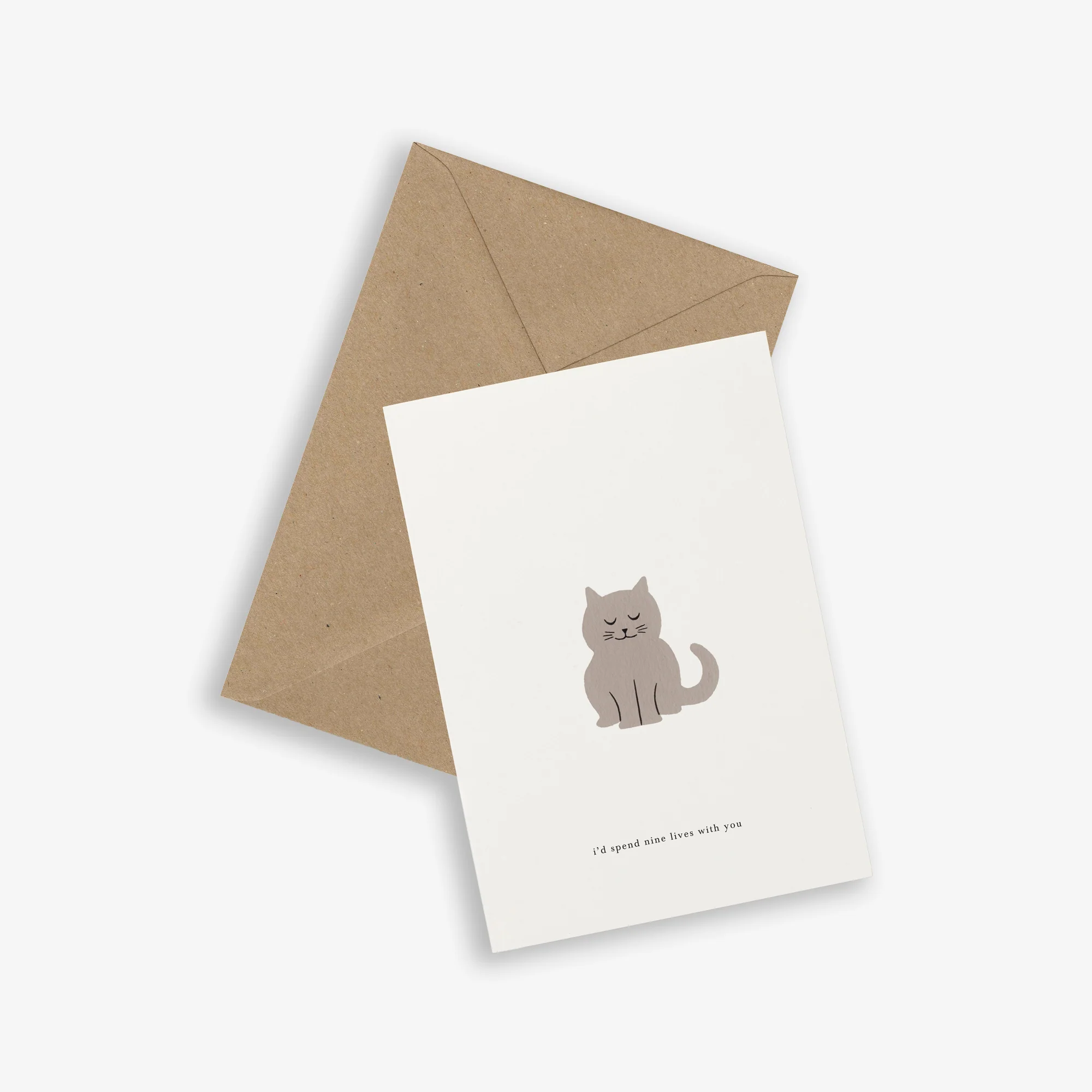 Greeting Card - Cat