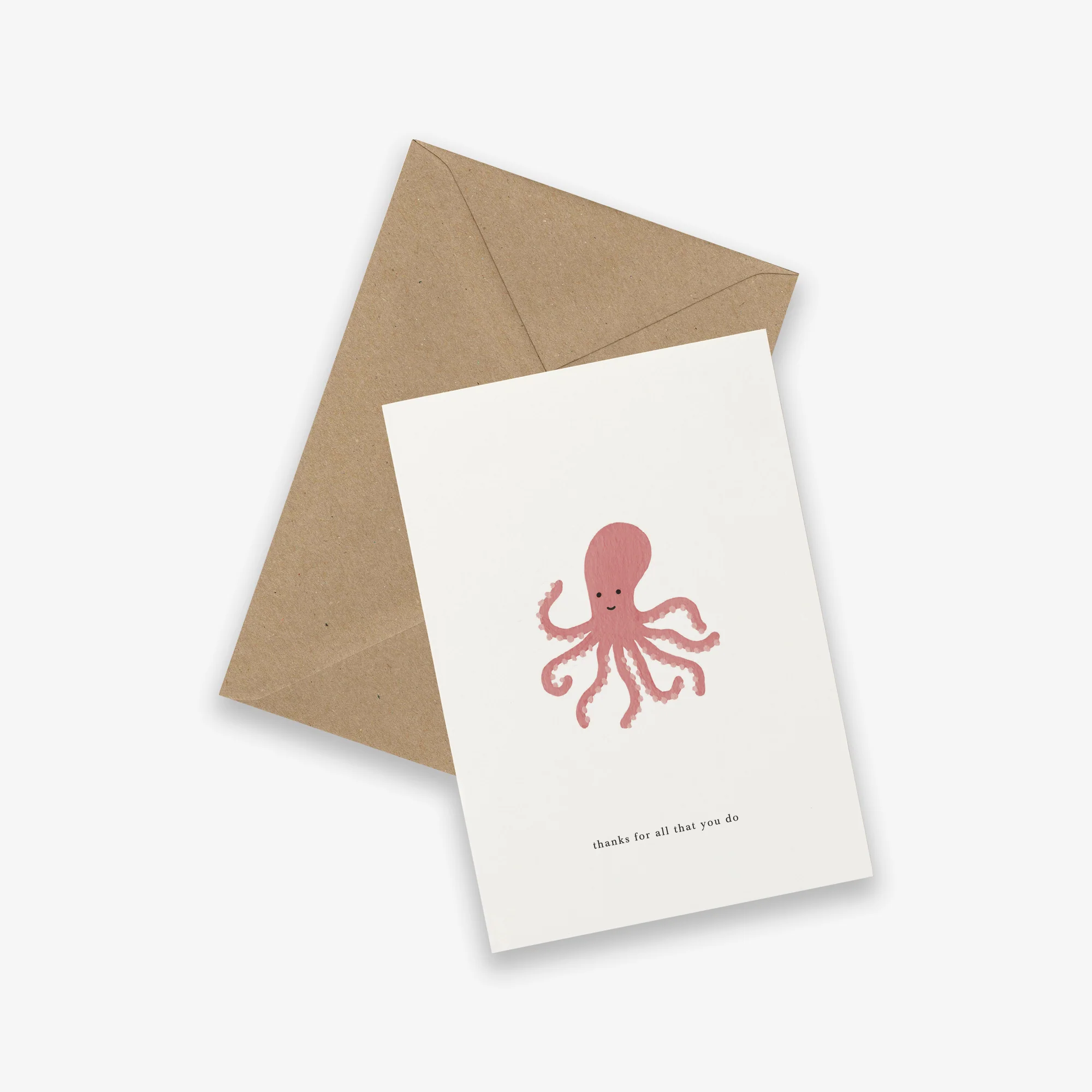Greeting Card - Octopus