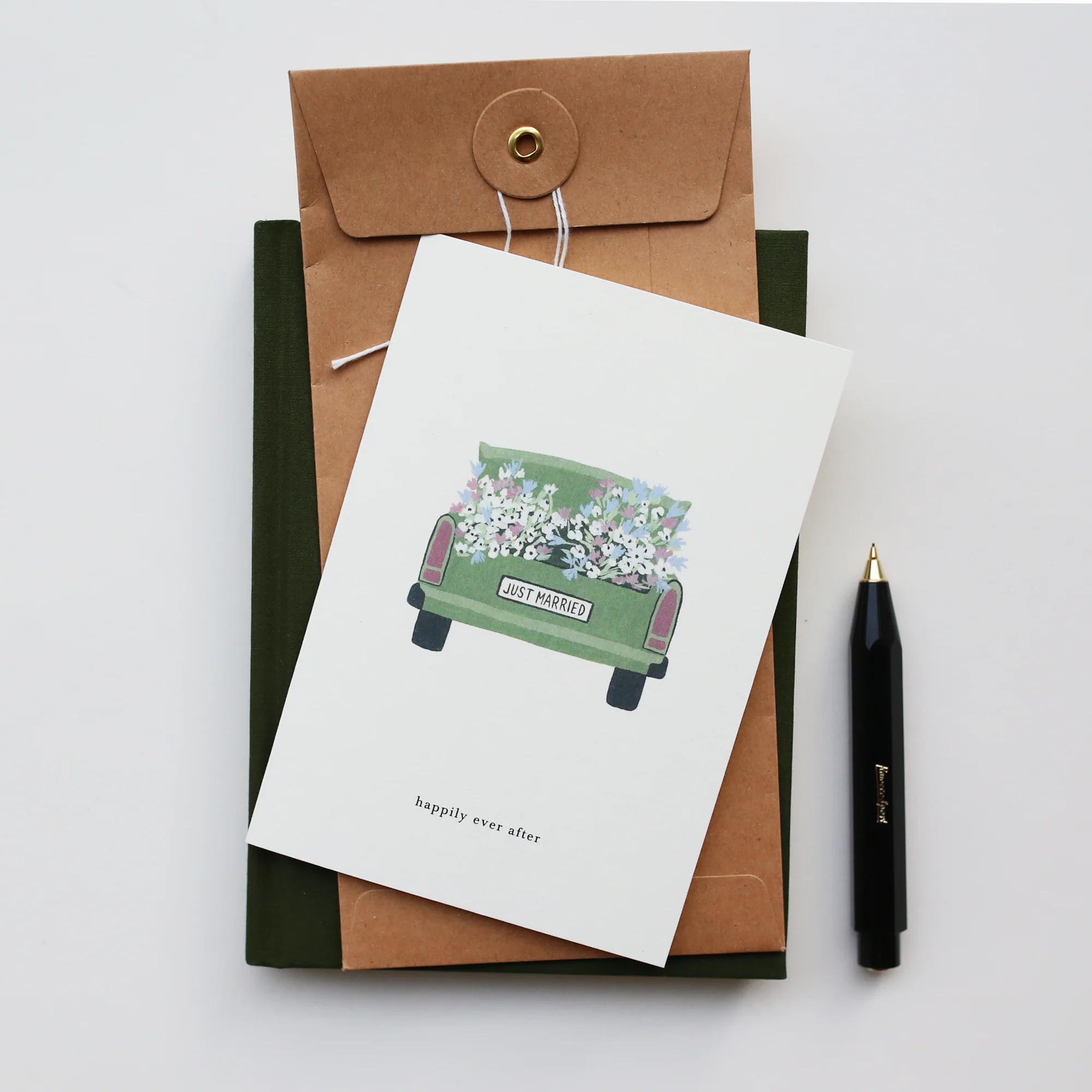 Greeting Card - Wedding Car - Image 2