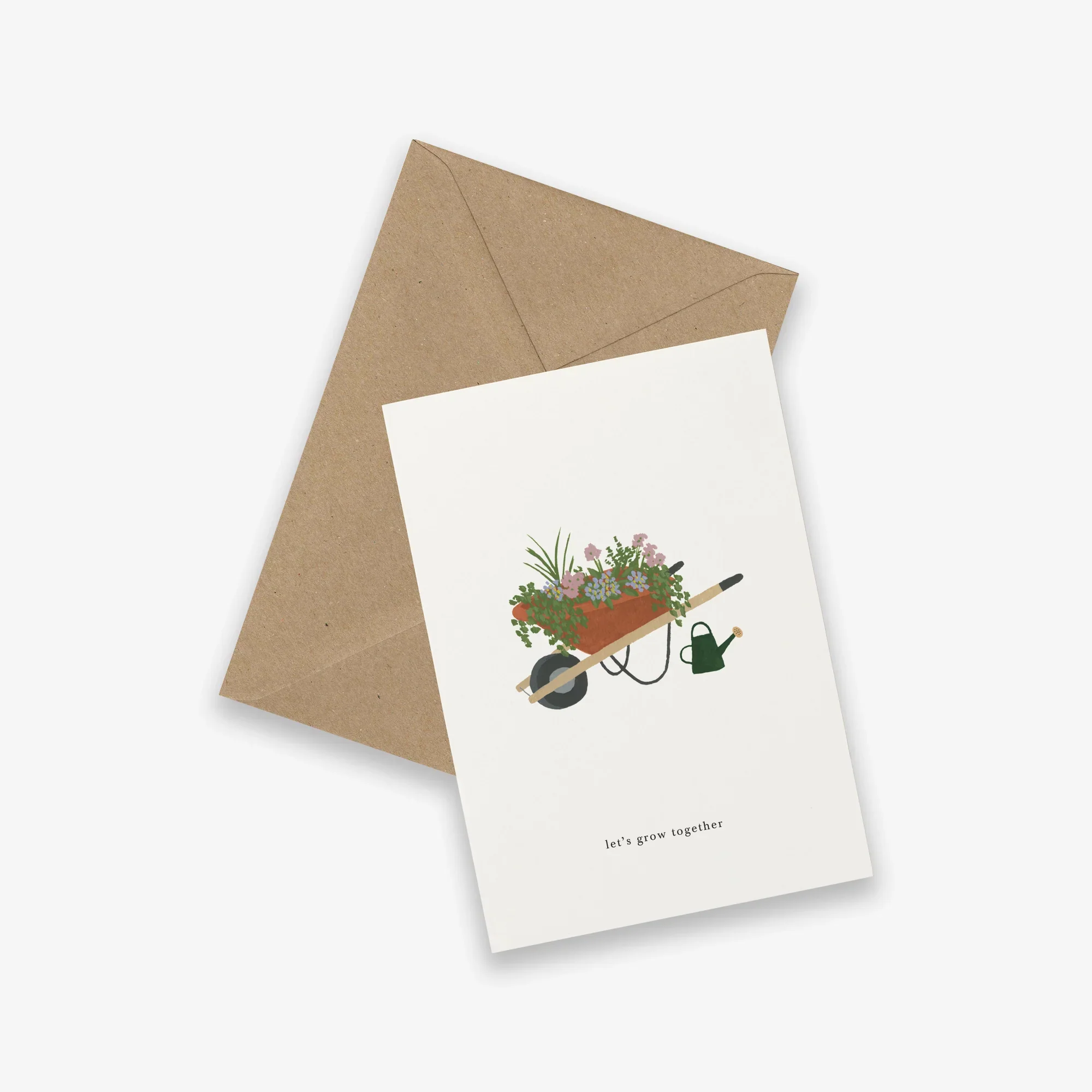 Greeting Card - Wheelbarrow
