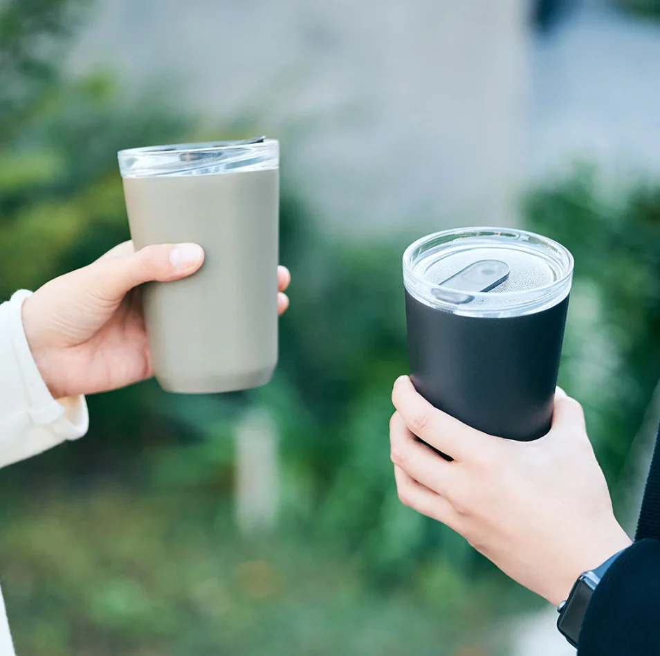 To Go Tumbler W/Plug - Black - Image 3