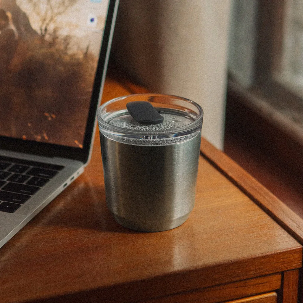 To Go Tumbler W/Plug - Stainless Steel - Image 3
