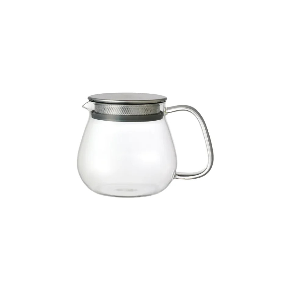 UNITEA One Touch Tea Pot - Clear