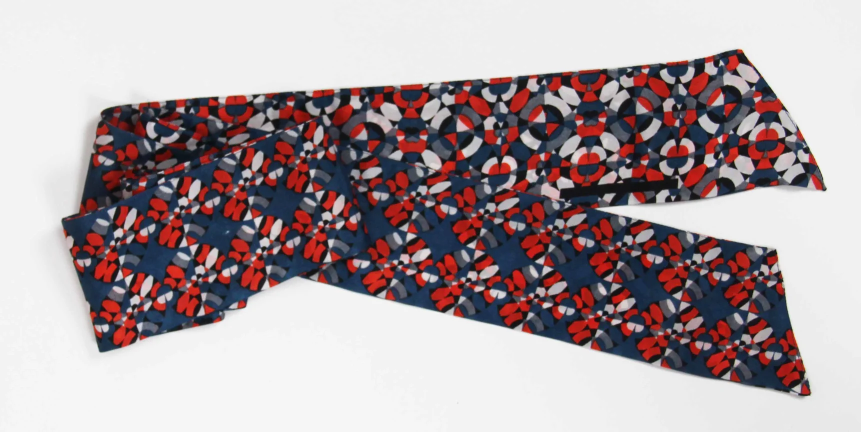 Headband - Silk - Fragment Marine Navy - Image 2
