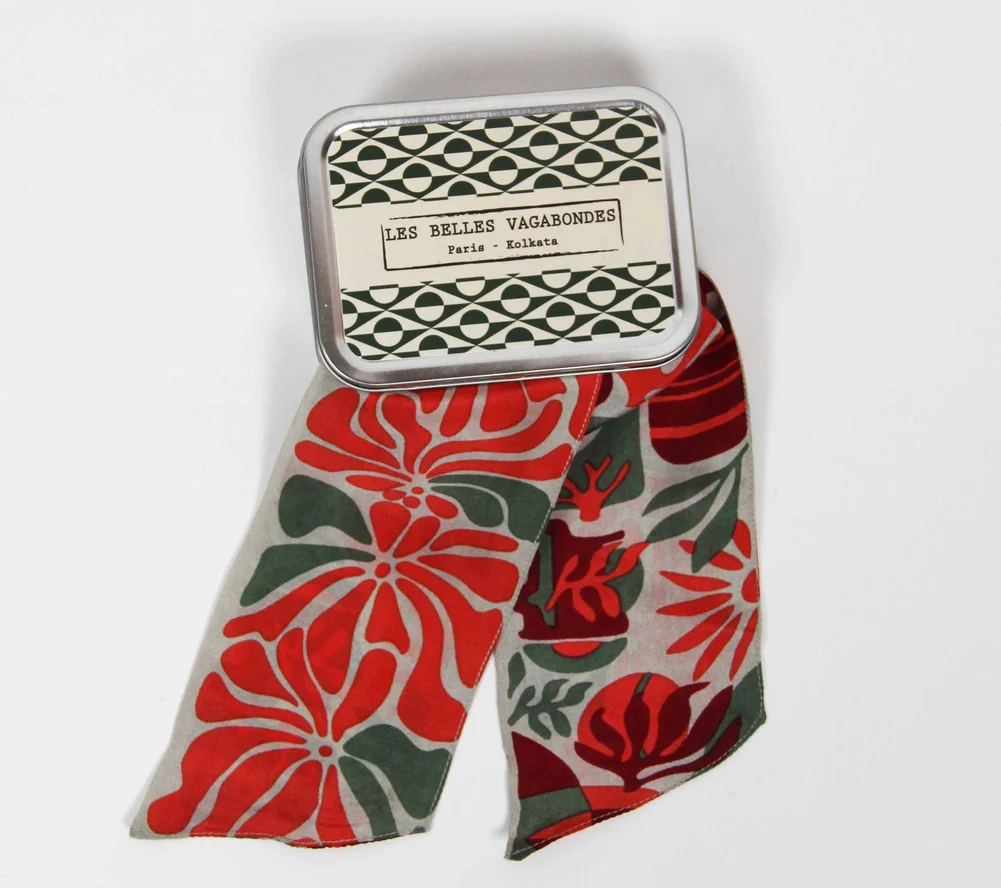Headband - Silk - Orange Ylang Ylang