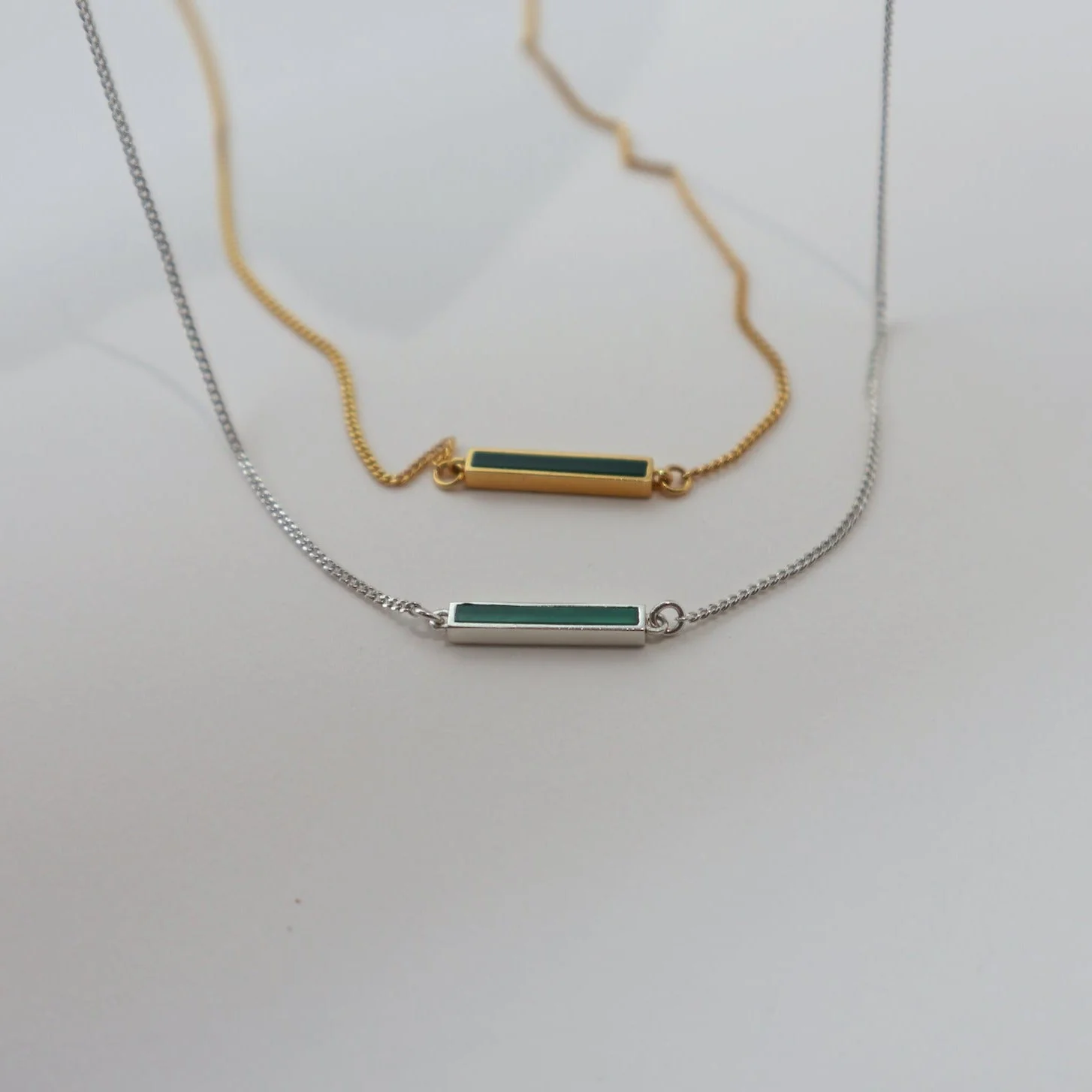 Necklace - Bar - Green Alchemy