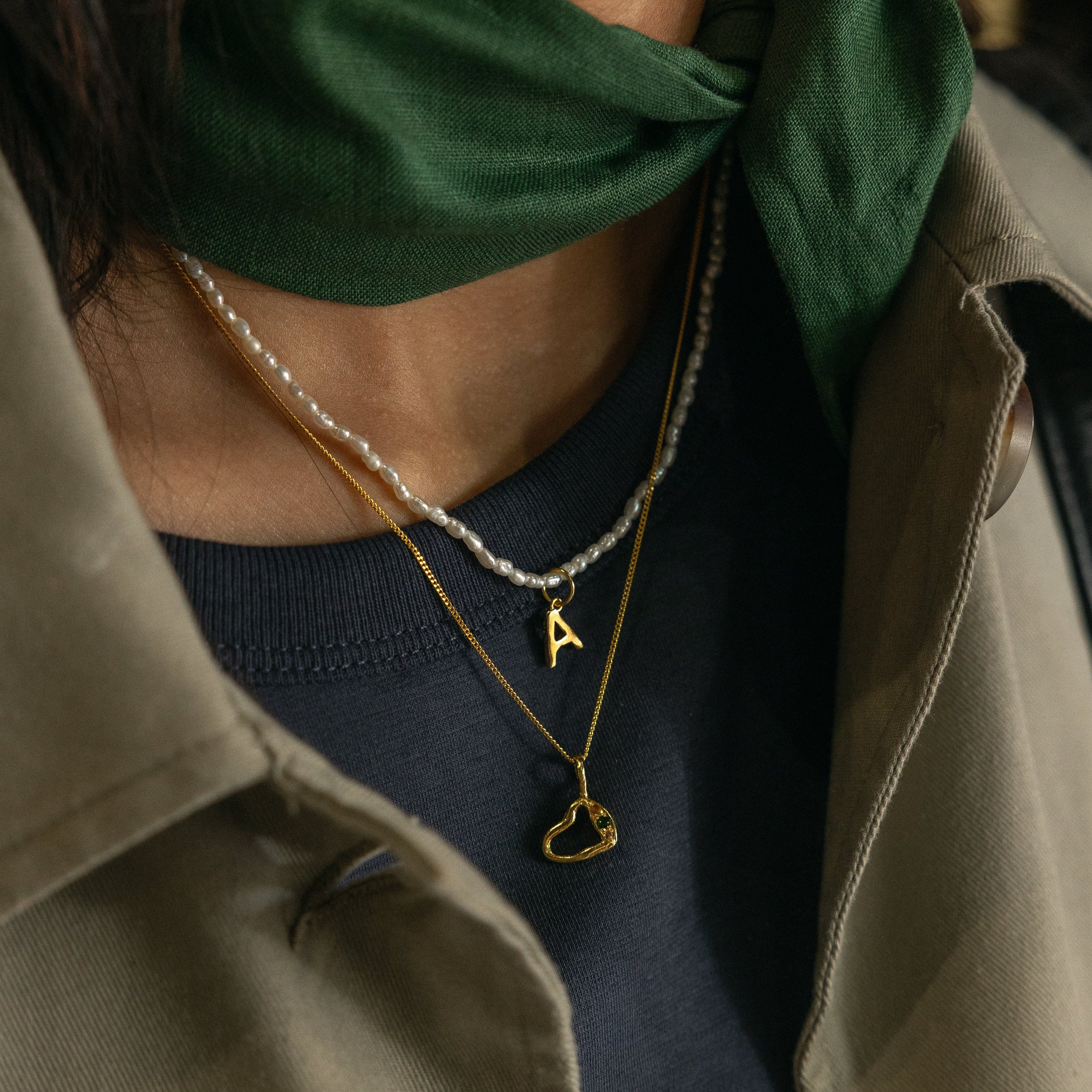 Necklace - 'Mixed Emotion' Heart - Image 4