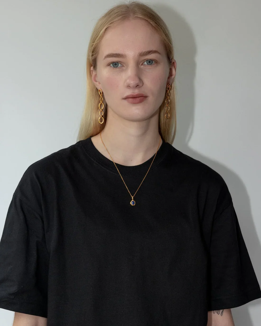 Necklace - 'Nox' Molten Lapis - Image 6