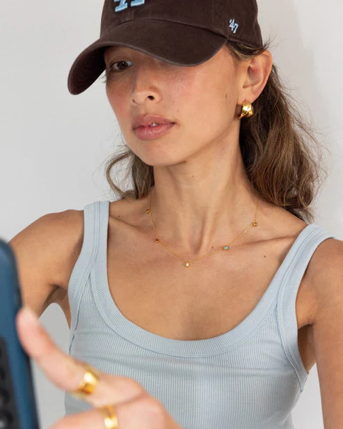 Necklace - 'Spirited' Satellite - Image 6