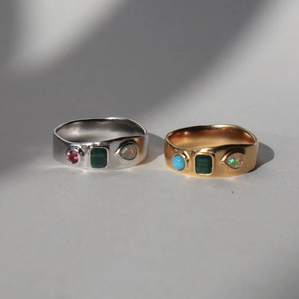 Ring - 'Fia'- Spirited Gemstone