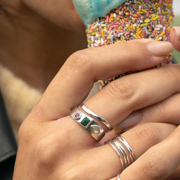 Ring - 'Fia'- Spirited Gemstone - Image 5