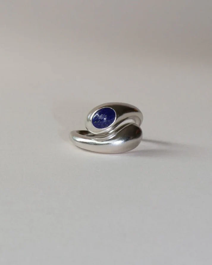 Ring - 'Lars' Lapis Wrap - Image 2