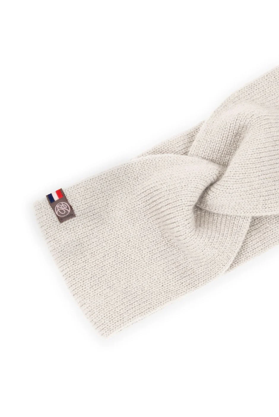 Headband - Cashmere - Paule - Sand - Image 2
