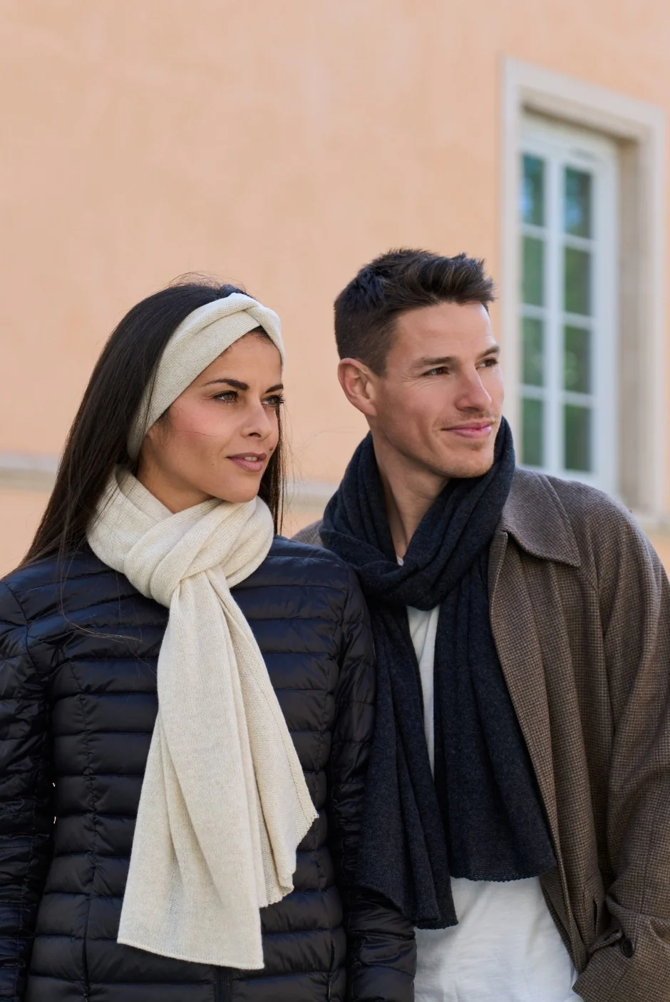 Headband - Cashmere - Paule - Sand - Image 3