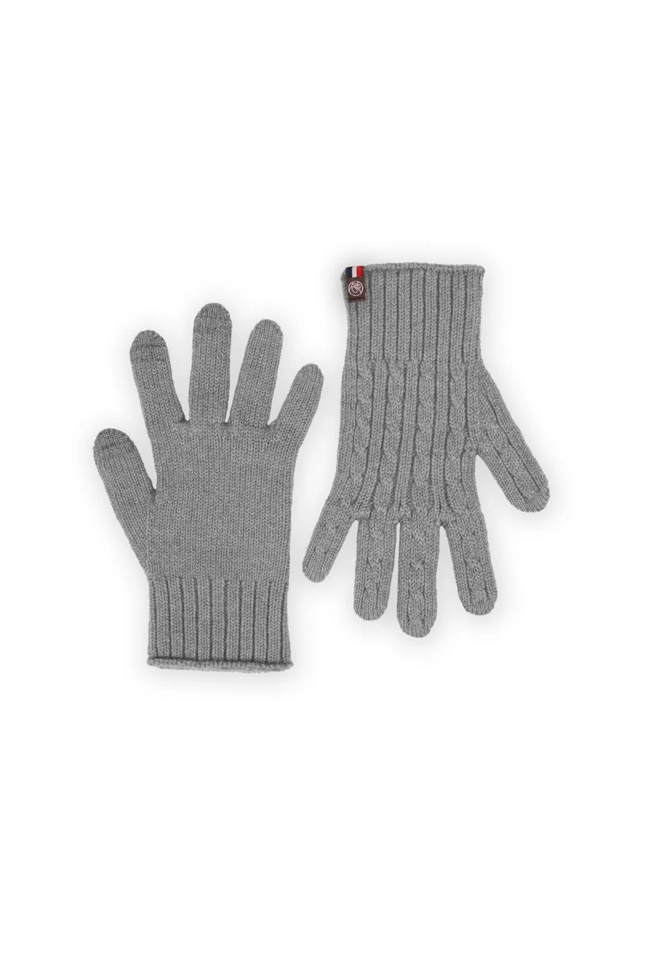 Touchscreen Gloves - Merino Wool - Daniel - Zinc