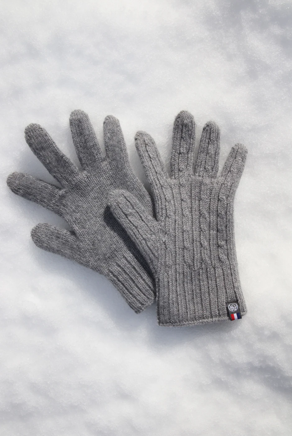 Touchscreen Gloves - Merino Wool - Daniel - Zinc - Image 2