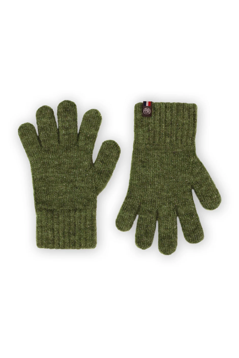 Touchscreen Gloves - Natacha - Glittered Khaki