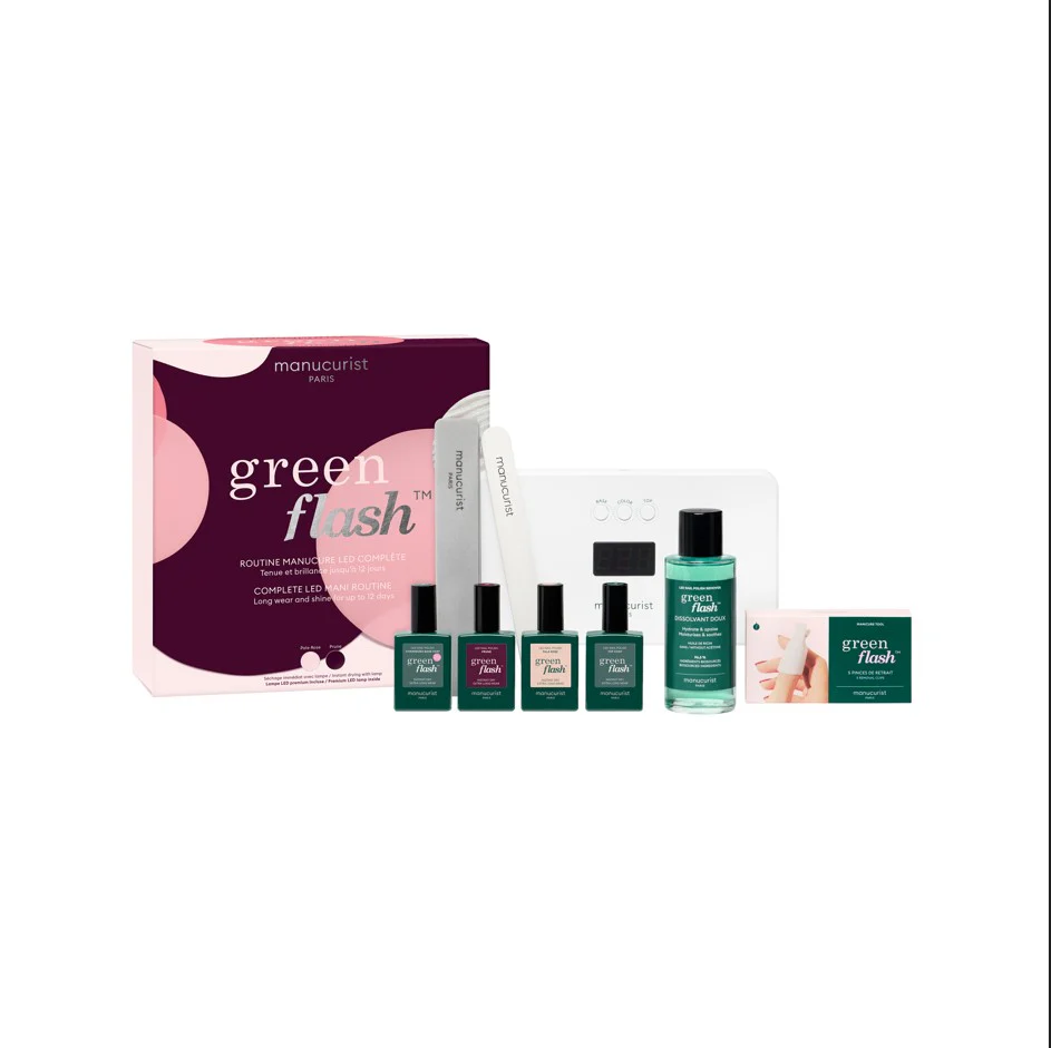 Green Flash Gift Set - Prune & Pale Rose