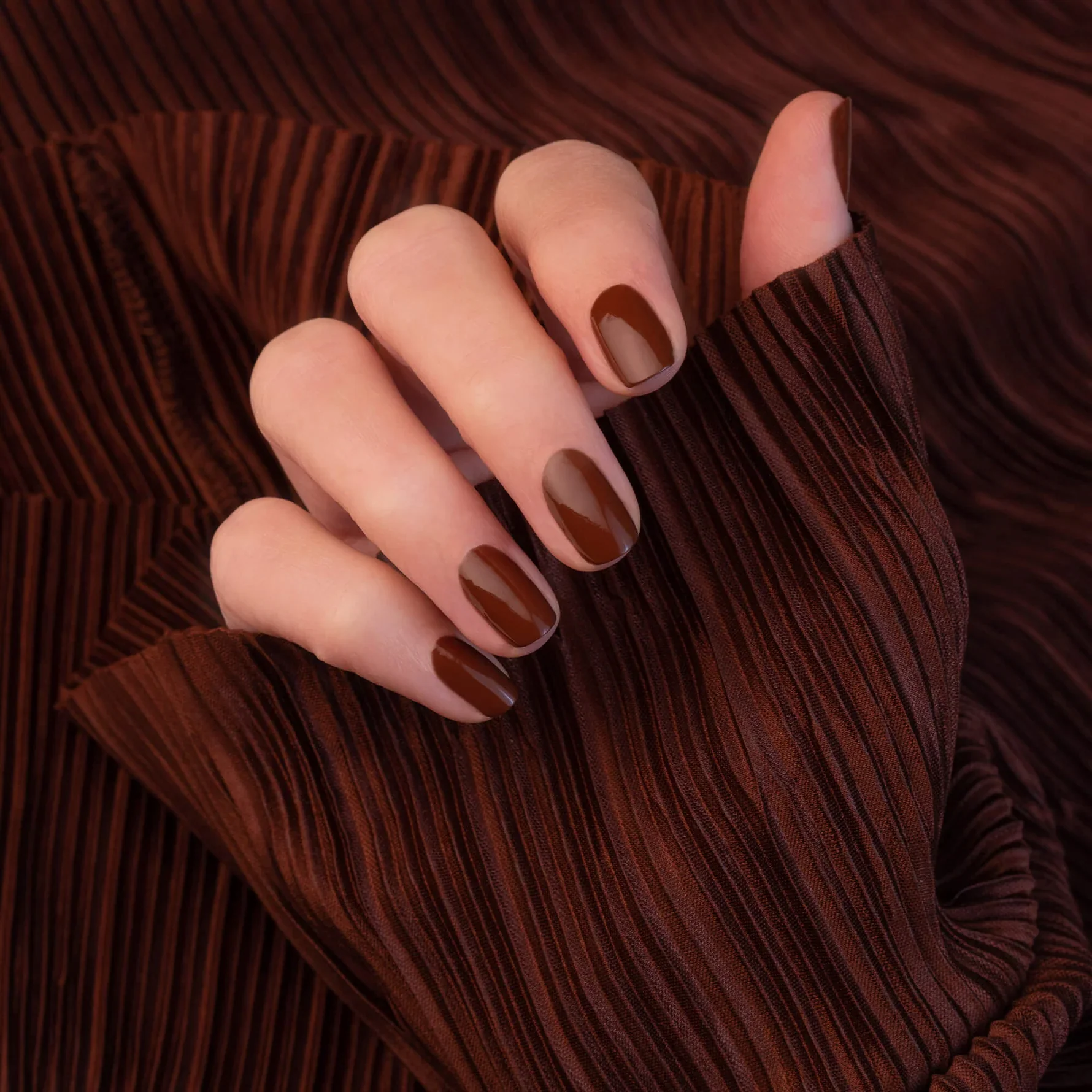 Green Flash Nail Polish - Chestnut - Image 6