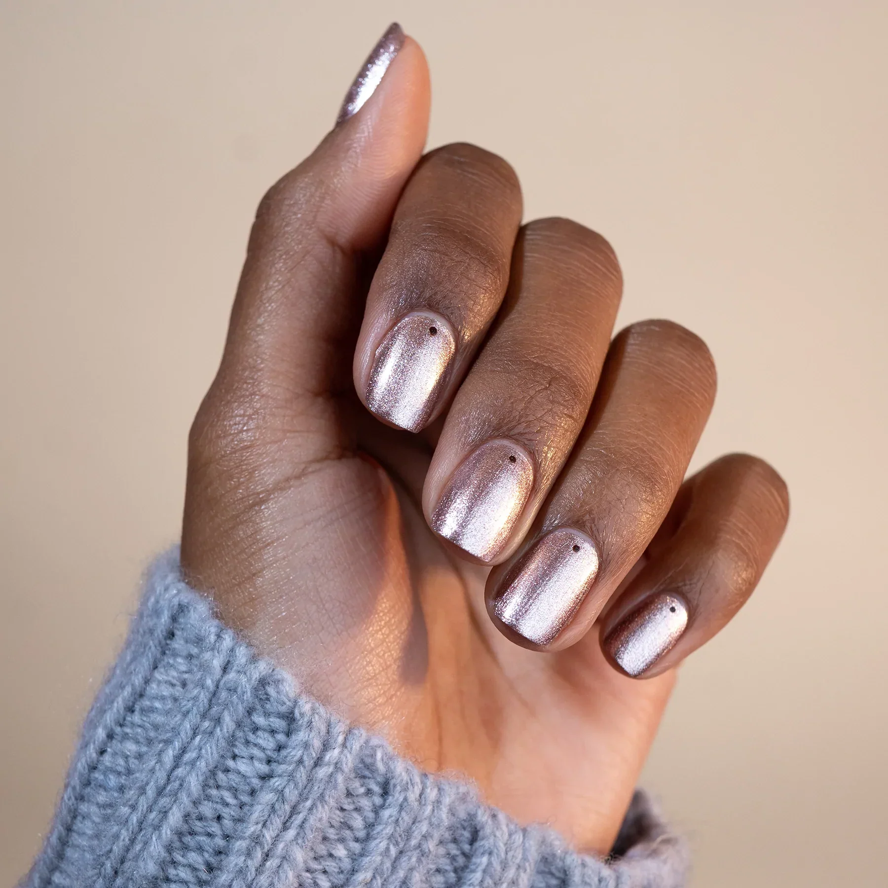 Green Flash Nail Polish - Cosmic Rose - Image 3