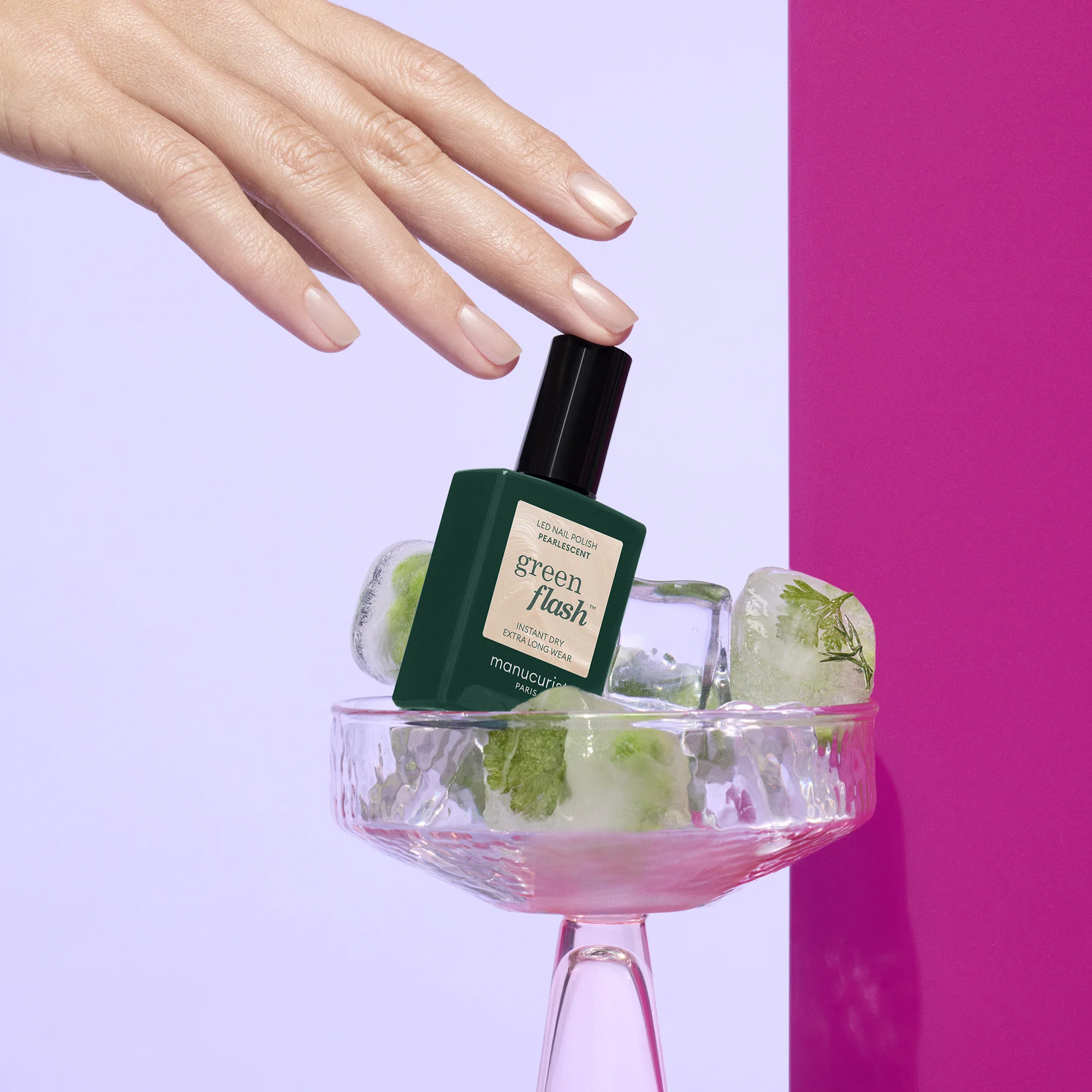 Green Flash Nail Polish - Pearlescent - Image 3
