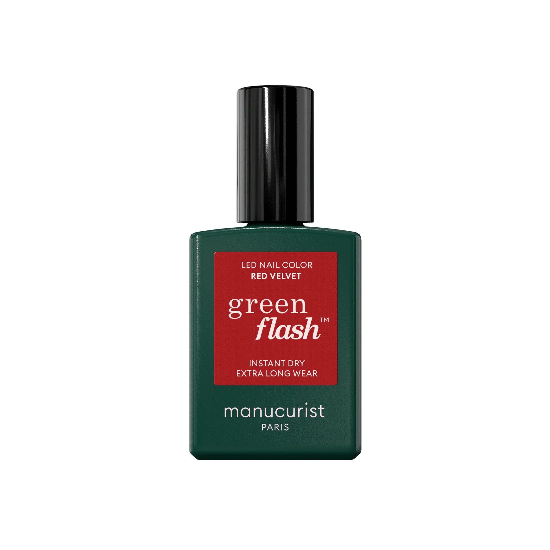 Green Flash Nail Polish - Red Velvet