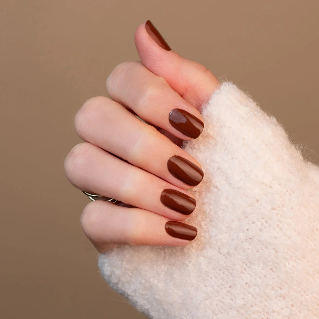 Green Nail Polish - Chestnut - Image 3