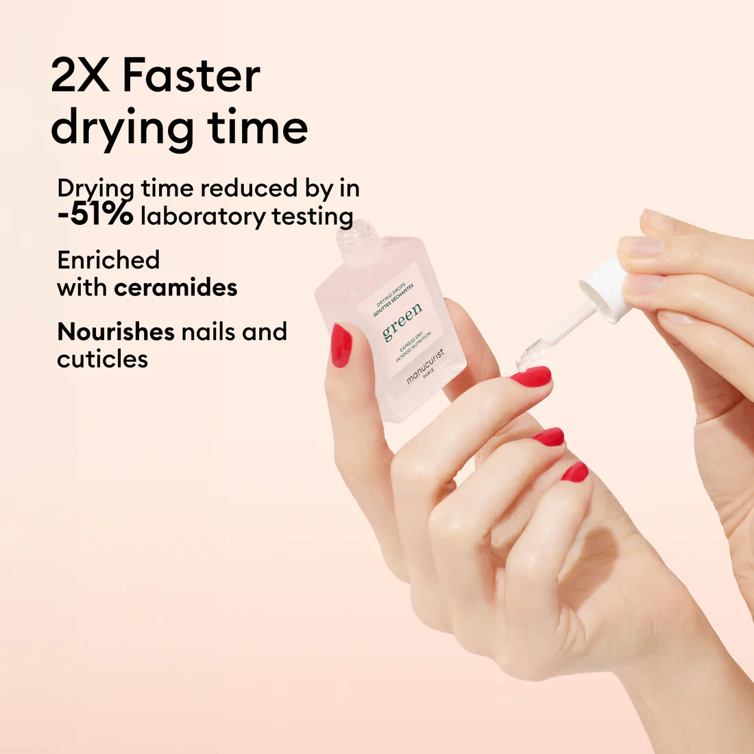 Green Nail Polish - Drying Drops - Image 2