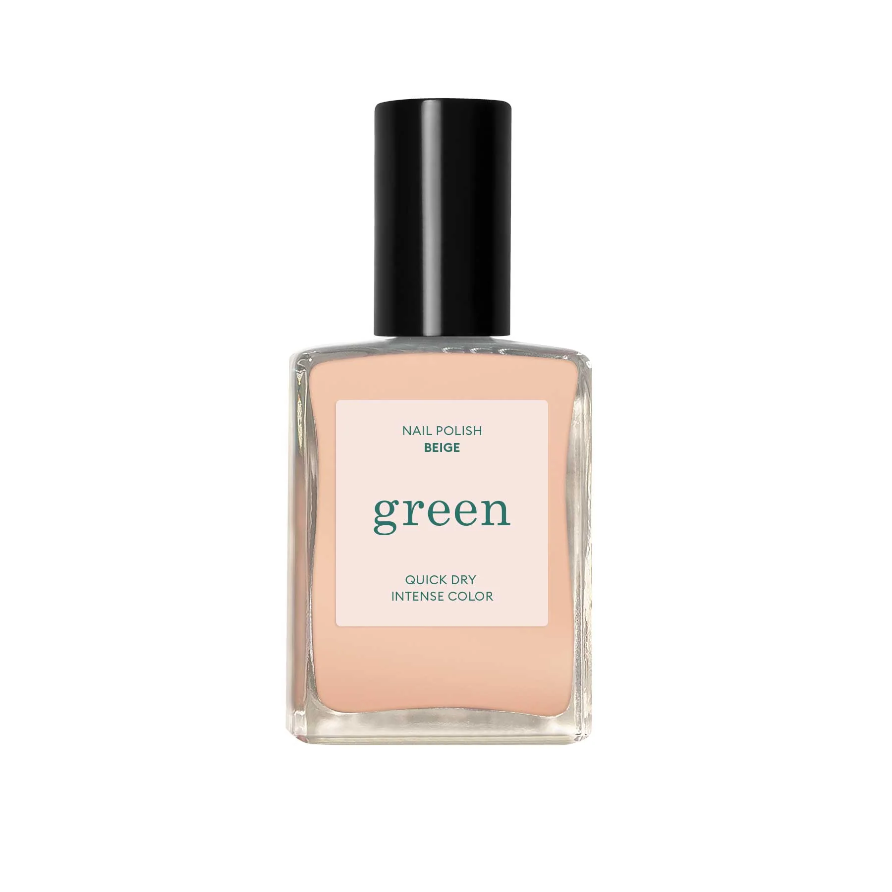 Green Nail Polish - Beige