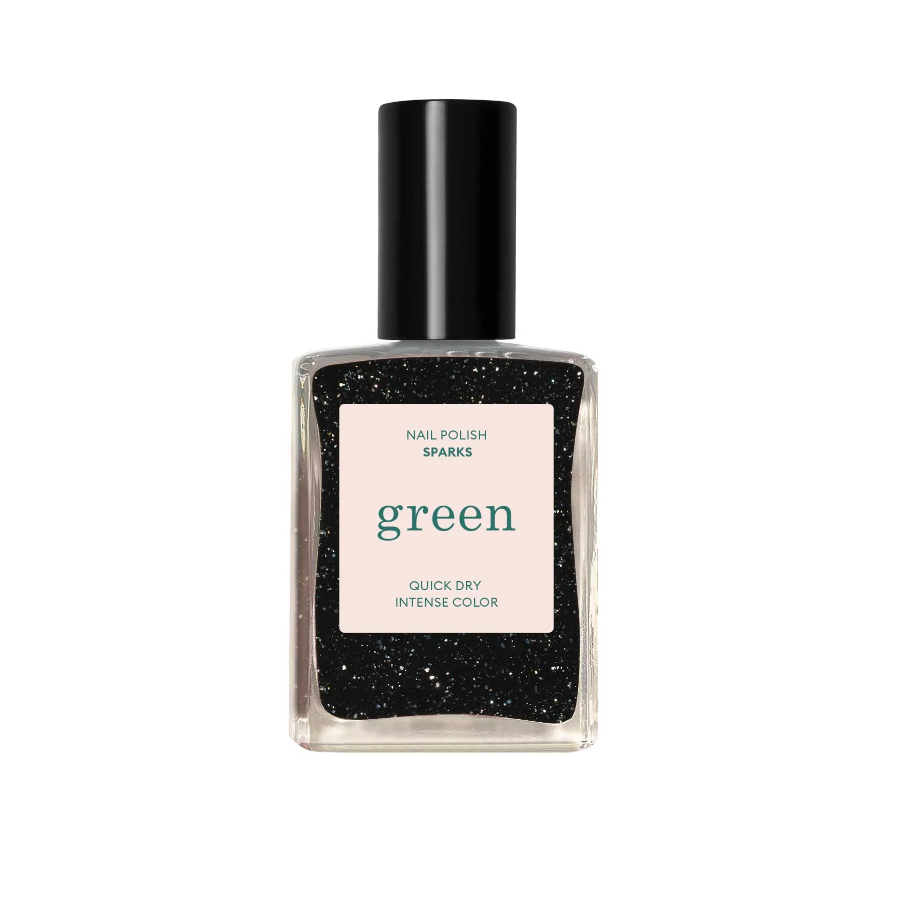 Green Nail Polish - Sparks