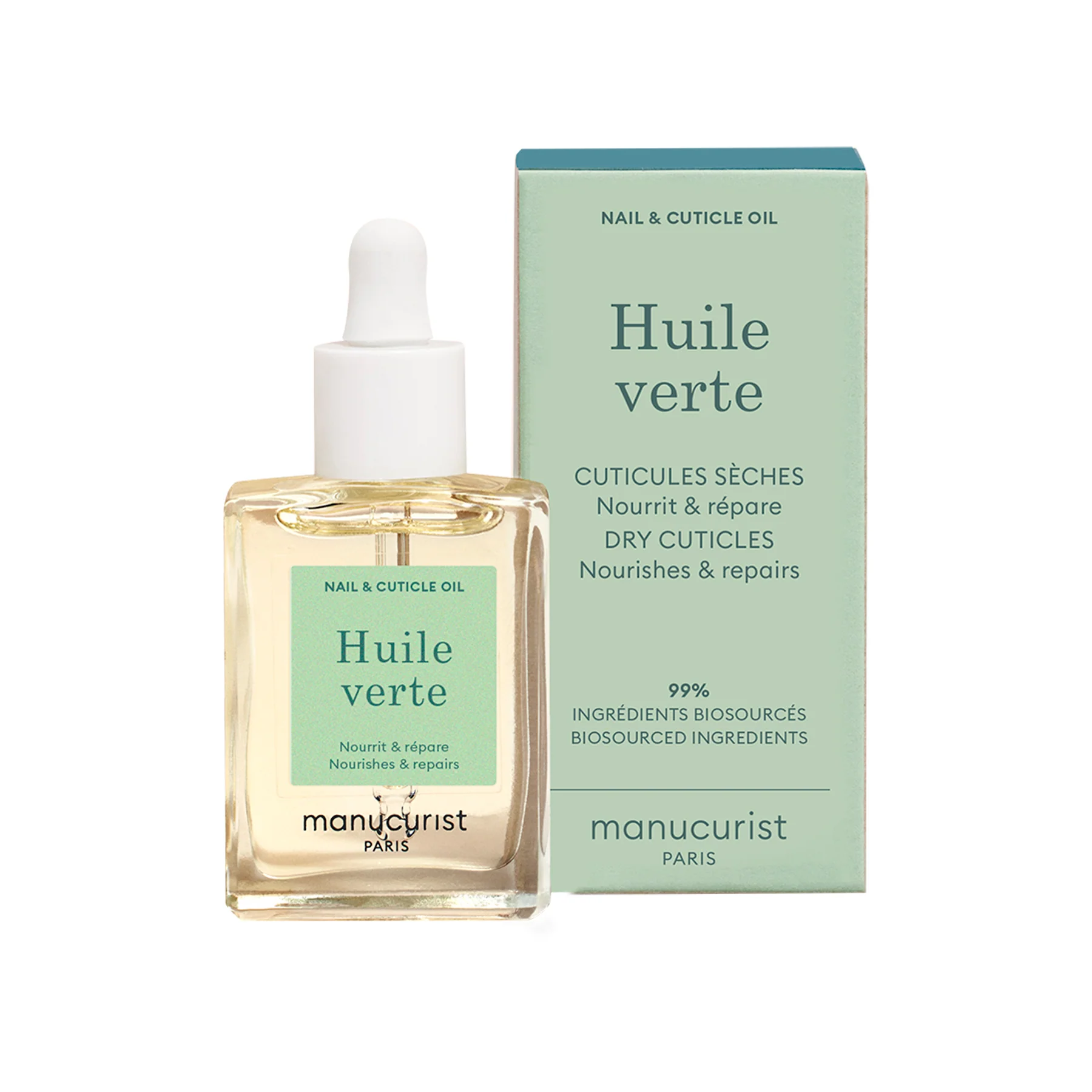 Nail & Cuticle Oil - Huile Verte - Image 2